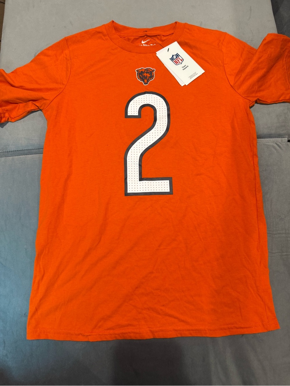 Nike Kids Orange Chicago Bears #2 Short Sleeve Tee